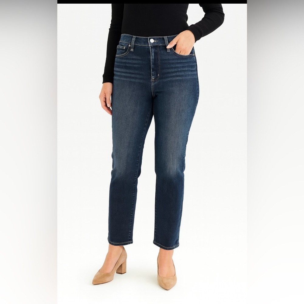 Lucky Brand Dark Wash Skinny Jeans - Women's Size 12 (31" Waist) - 27" Inseam